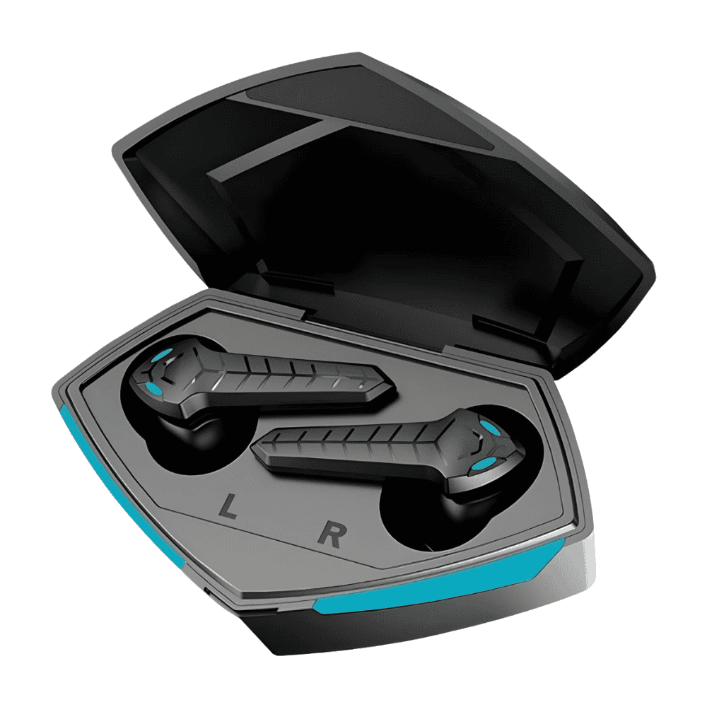 Auricular Gamer Inalambrico Quanta Snake KRAB QTAGIS10 – Negro