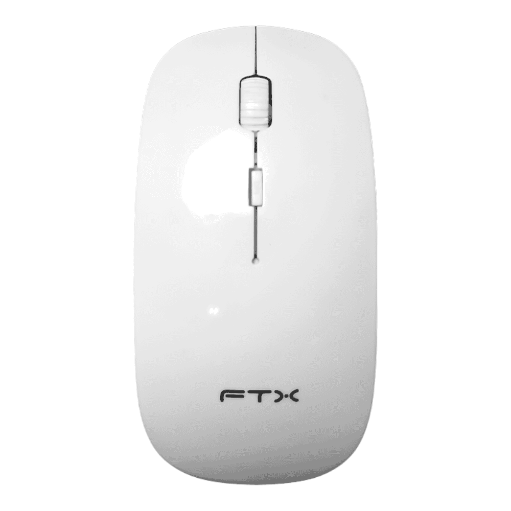 Mouse Inalámbrico FTX FTXM132 1600DPI/4 – Blanco