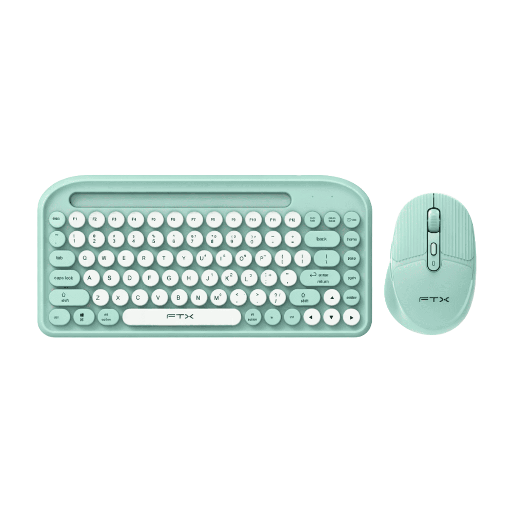 Kit Teclado y Mouse Inalámbrico Esp FTX FTXGK01 106074 – Lila