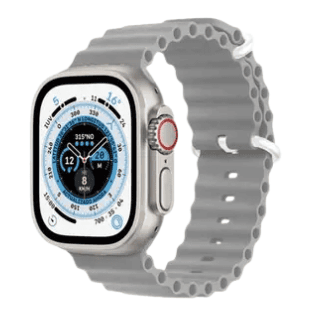 Reloj Smartwatch Blulory Glifo Ultra Mini - Gris