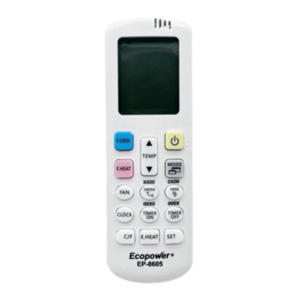 Control Universal para Aire Acondicionado Ecopower EP-8605