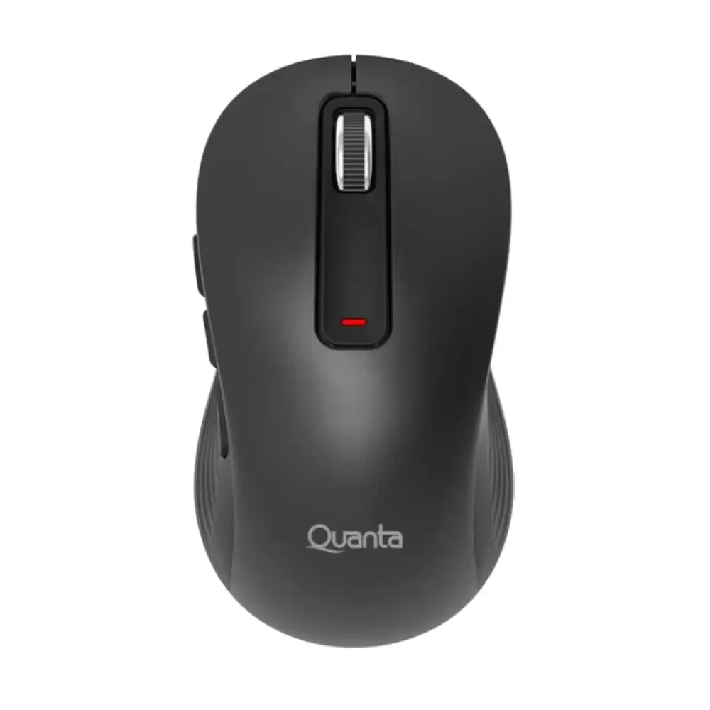 Mouse Inalámbrico Click&Go Quanta QTMO140 - Negro