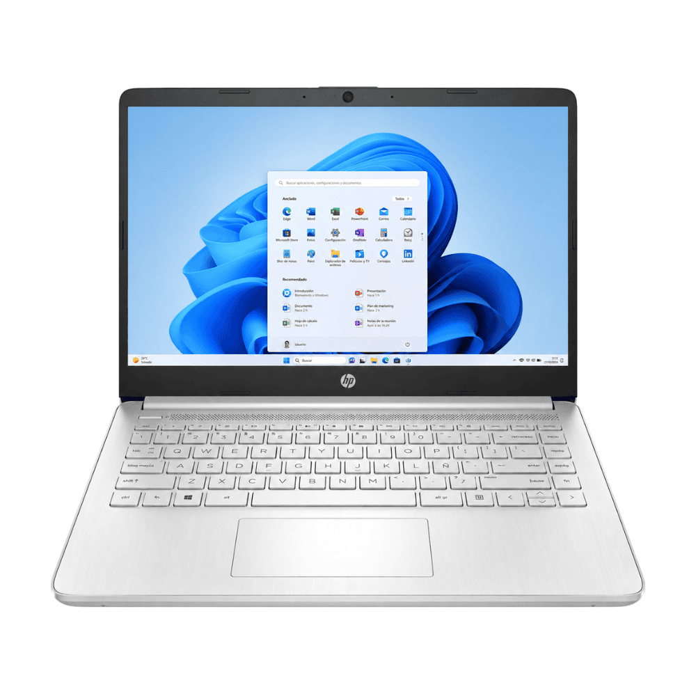 Notebook HP 14-DQ6101DX 4/128GB 14.0" W11 I.N150 - Silver