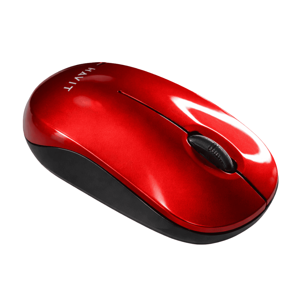 Mouse Wireless Havit MS626GT – Rojo
