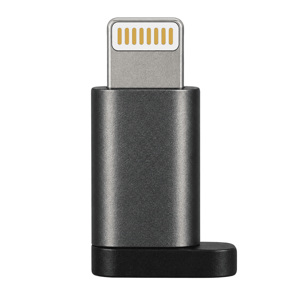 Adaptador V8 para Iphone de metal USB-C/Lighting