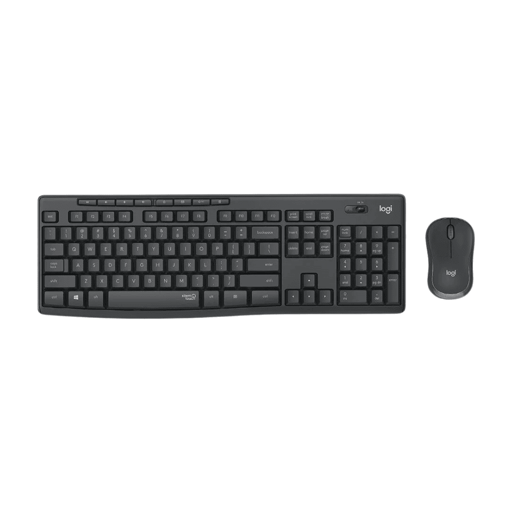 Kit Teclado + Mouse Logitech MK295 - Negro