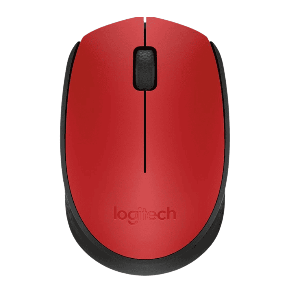 Mouse Logitech M170 - Rojo/Negro