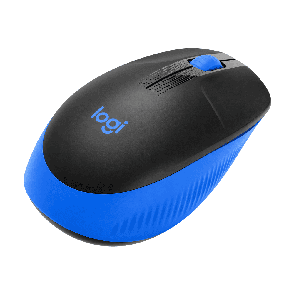 Mouse Logitech M190 - Azul/Negro